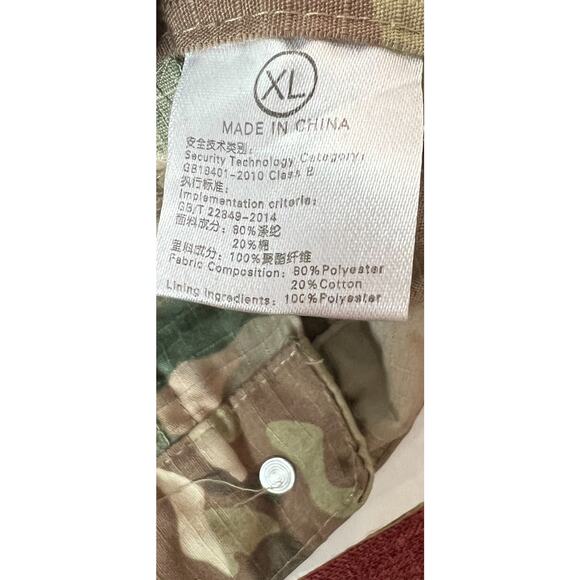 Tactical Camouflage Unisex Retro Combat Trousers Outdoor Sports Hunting Pants XL - Picture 5 of 15